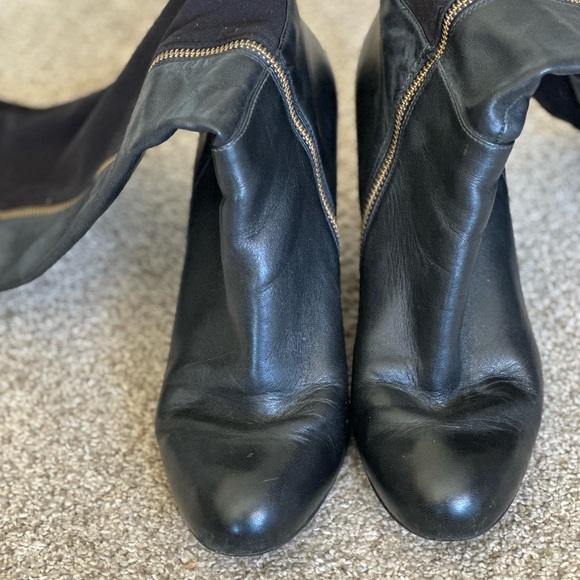 Michael Kors tall zip wedge boot size 8 - Picture 4 of 4